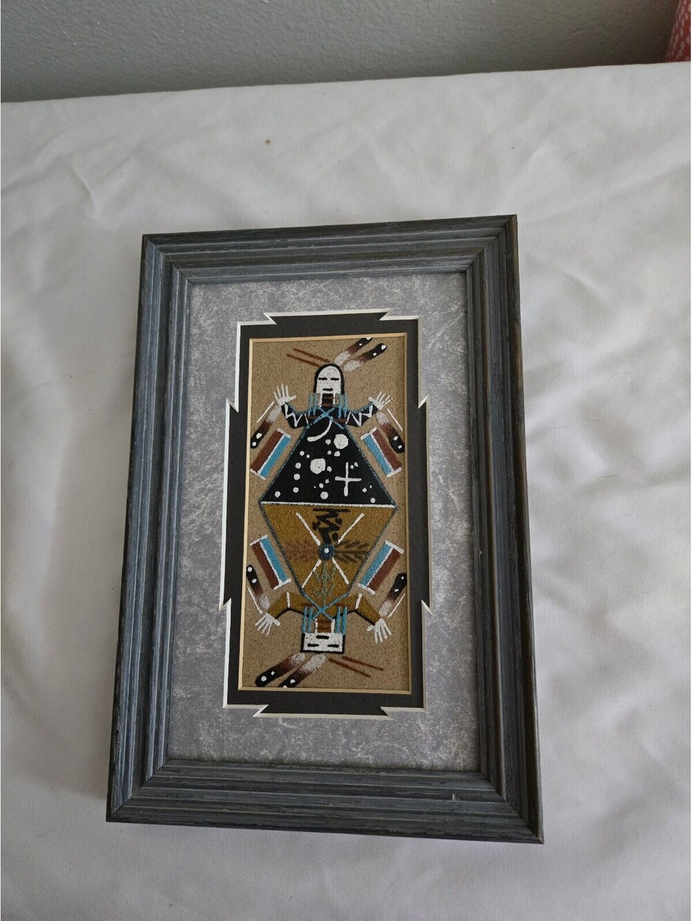 Original, signed Sand Painting by Glen Nez